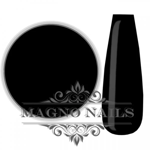 Color Acryl Powder - Black 5g Acrylpuder Puder Pulver Nageldesign